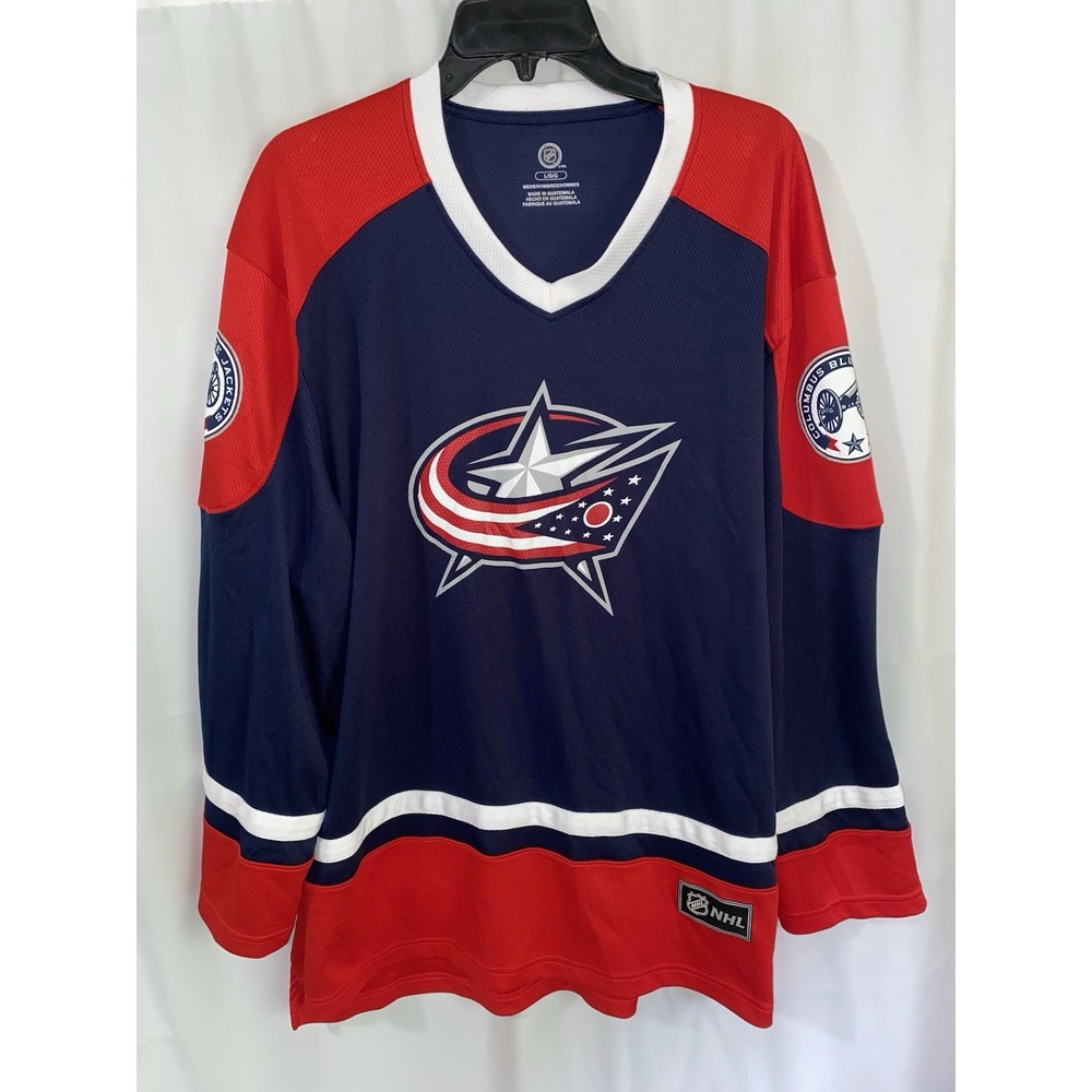 Columbus Blue Jackets‎ NHL Hockey Jersey Mens Large